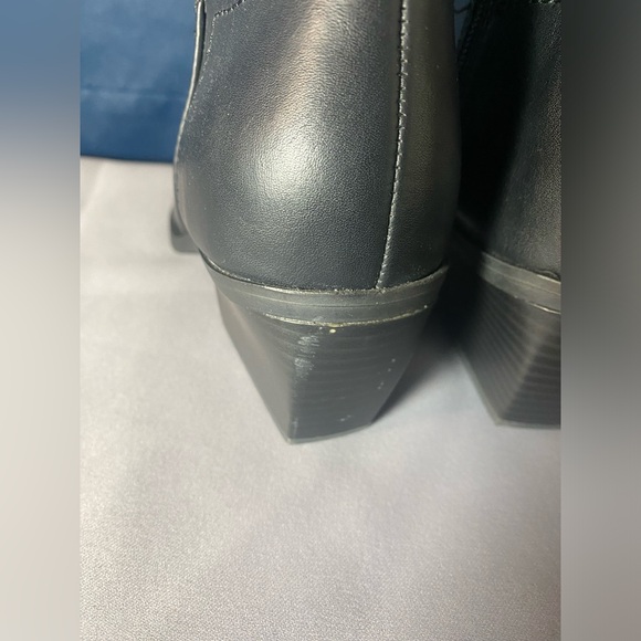 NWT Madden NYC Women's Embroidered Tall Western Black Boots - Picture 10 of 16